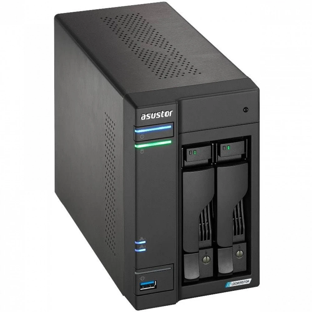 Дисковая системы хранения данных СХД ASUSTOR Asustor Lockerstor 2 Gen2 AS6702T Tower