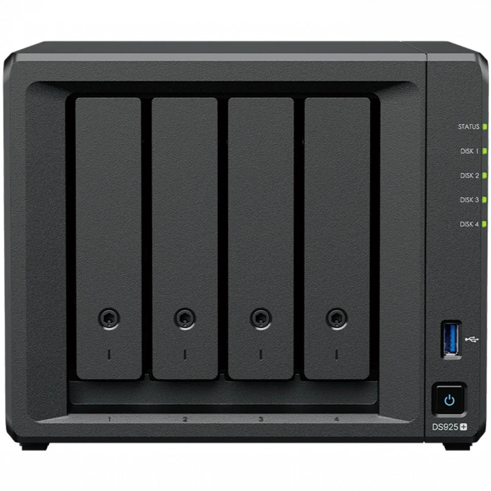 Дисковая системы хранения данных СХД Synology DiskStation DS925+ Desktop