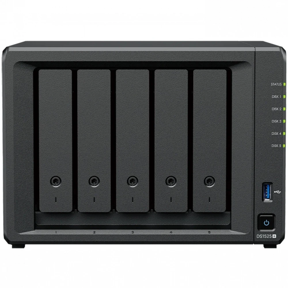 Дисковая системы хранения данных СХД Synology DiskStation DS1525+ Desktop