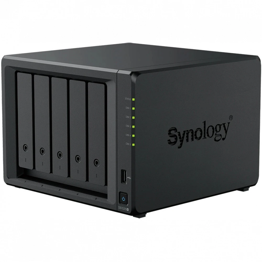 Дисковая системы хранения данных СХД Synology DiskStation DS1525+ Desktop