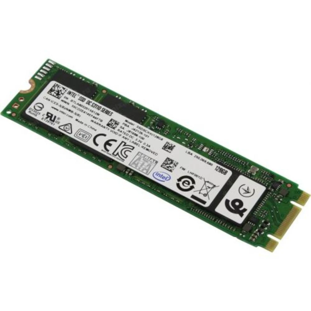 Жесткий диск Intel Накопитель SSD 128Gb SSDSCKKI128G801 963855 SSD (твердотельные), 128 ГБ, M.2, SATA