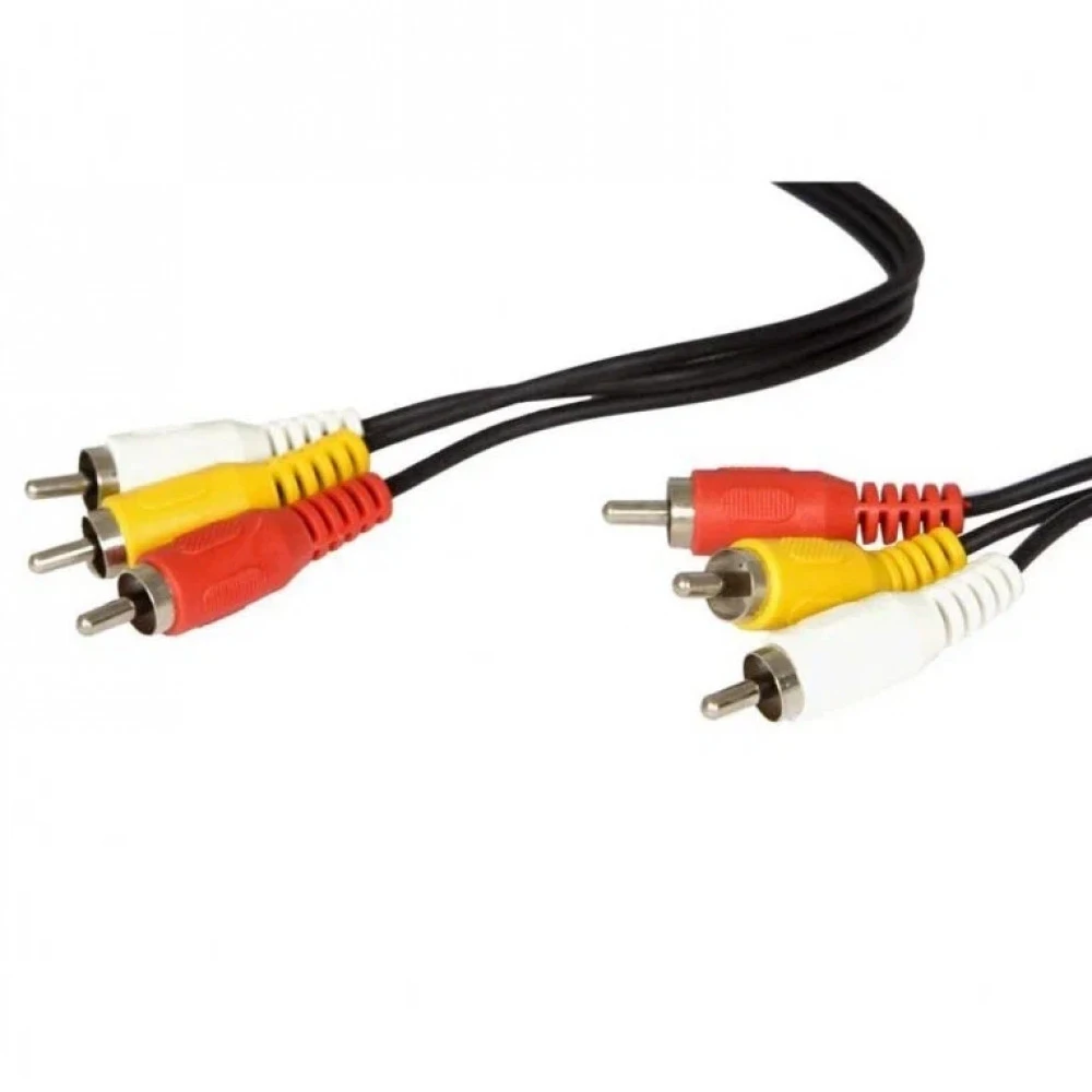 Кабель интерфейсный NingBo JAAC027-5 3 RCA - 3 RCA