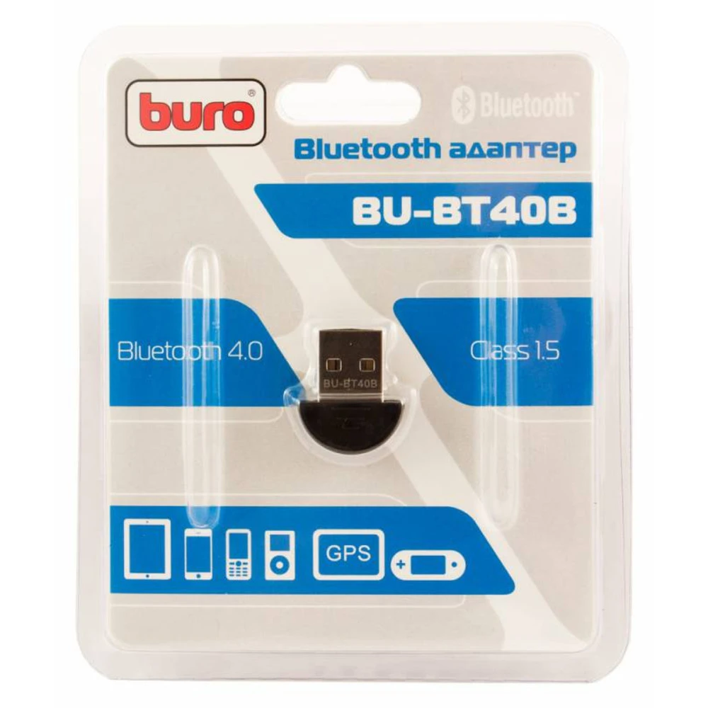 Аксессуар для ПК и Ноутбука Buro BU-BT40B Адаптер