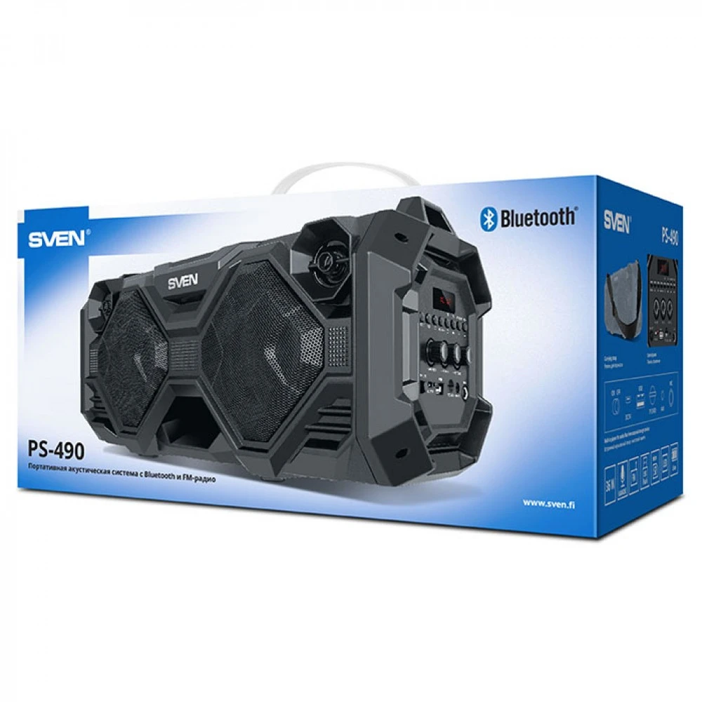 Портативная колонка Sven PS-490 SV-017972 Черный