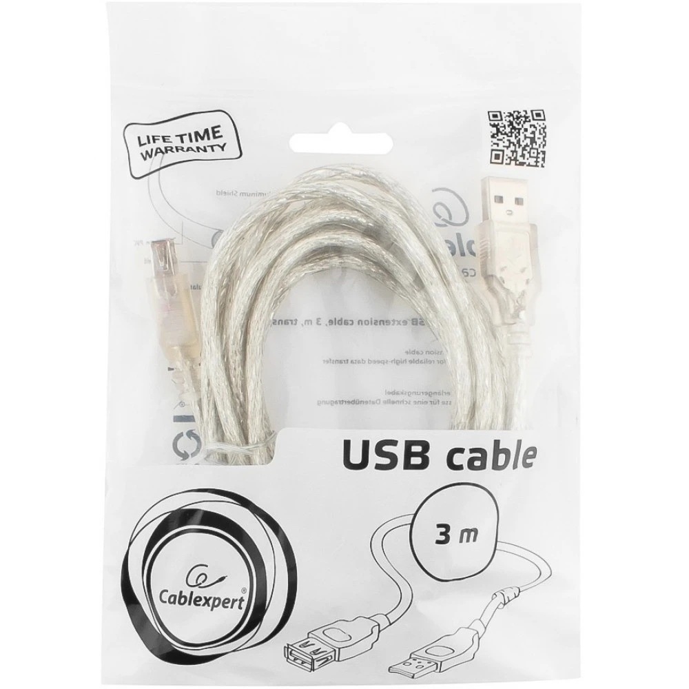 Кабель интерфейсный Cablexpert USB AM-BM кабель CCF-USB2-AMBM-TR-10 USB Type A - USB Type B