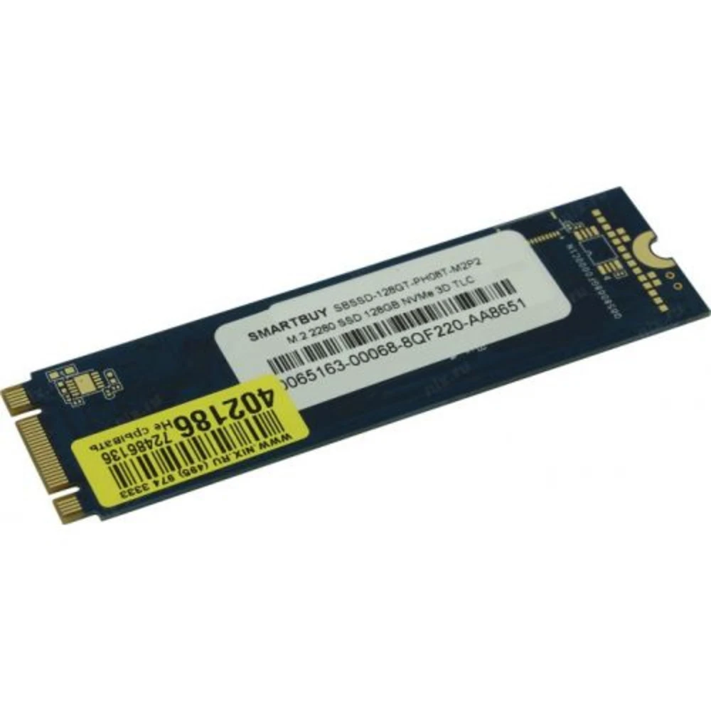 Жесткий диск SmartBuy M.2 SSD 128Gb Stream E8T SBSSD-128GT-PH08T-M2P2 SSD (твердотельные), 128 ГБ, M.2, SATA