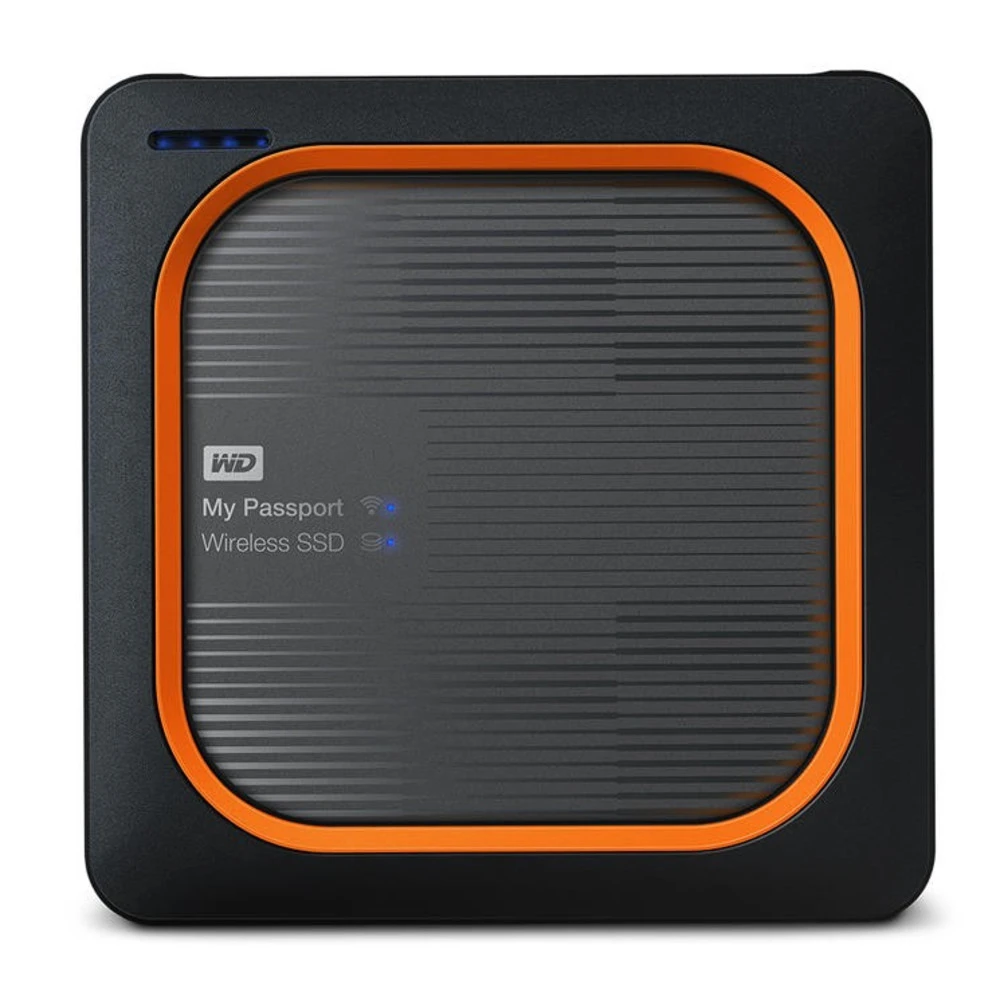 Внешние накопители Western Digital My Passport Wireless 1000 GB Wi-Fi WDBAMJ0010BGY-RESN 1 ТБ