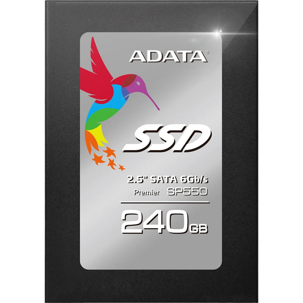 Жесткий диск A-Data Premier SP550 ASP550SS3-240GM-C SSD (твердотельные), 240 ГБ, 2.5 дюйма, SATA