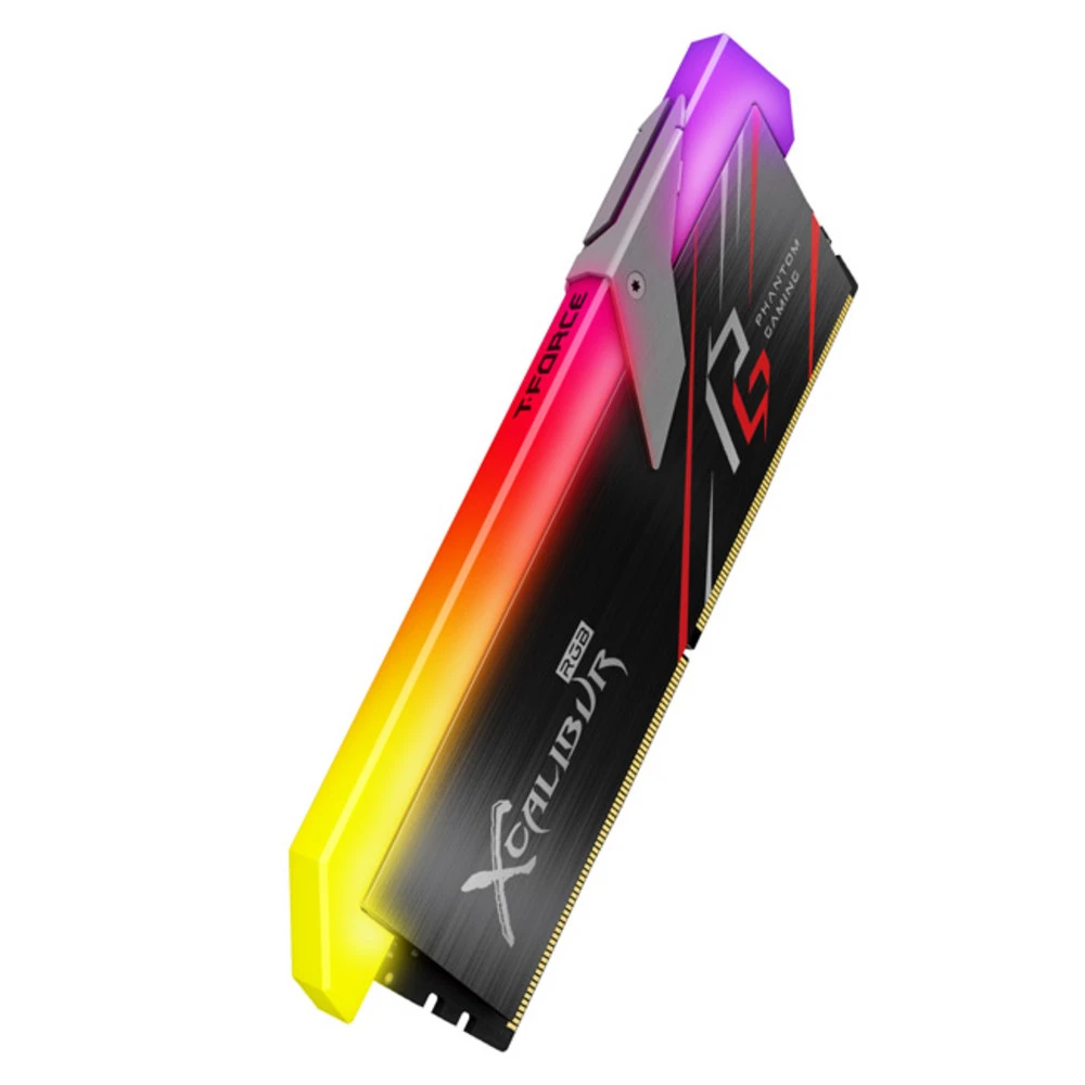 ОЗУ Team Group XCALIBUR Phantom Gaming RGB TF8D416G3200HC16CDC01 DIMM, DDR4, 16 Гб (2 х 8 Гб), 3200 МГц