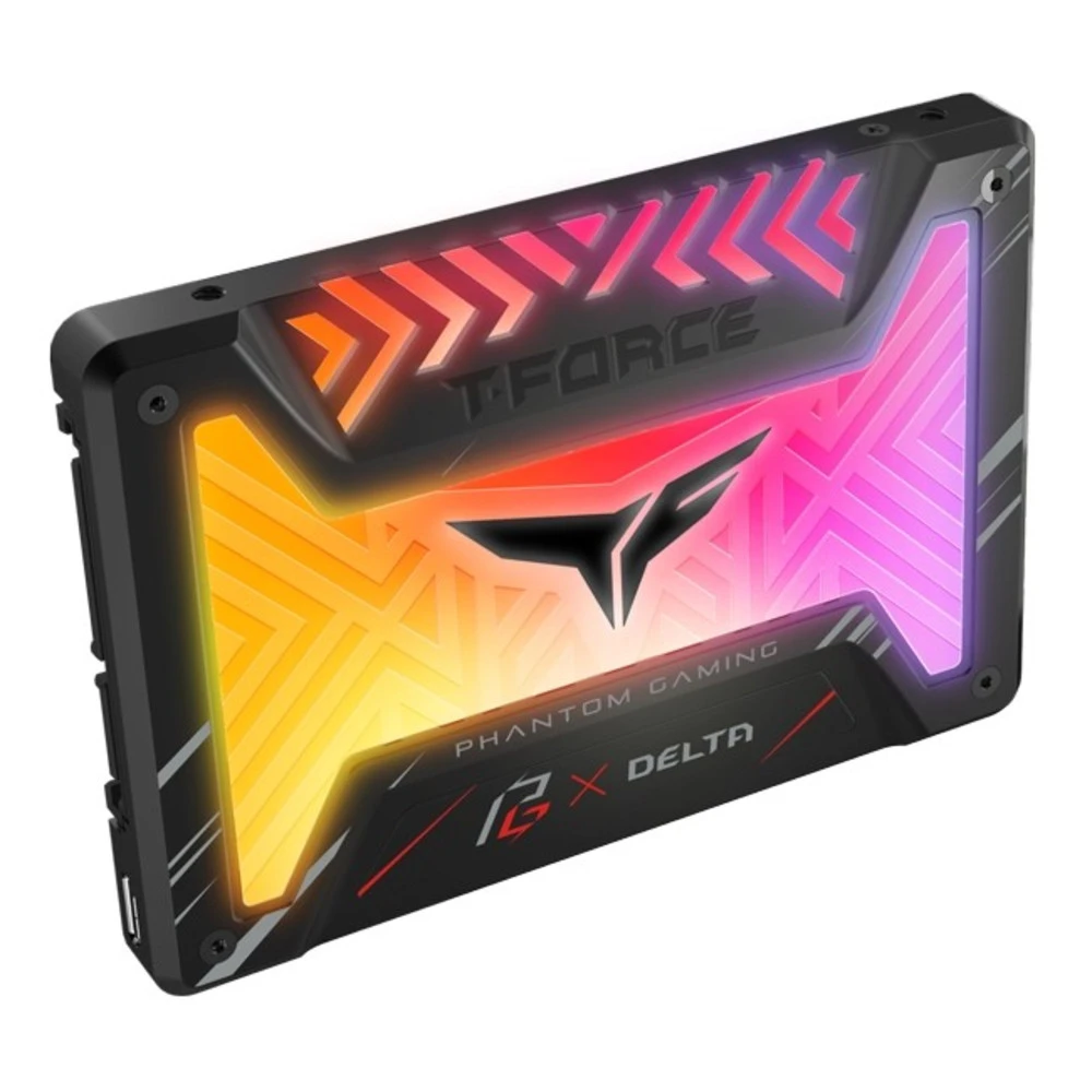 Жесткий диск ASRock Delta Phantom Gaming RGB T253PG500G3C313 SSD (твердотельные), 500 ГБ, 2.5 дюйма, SATA