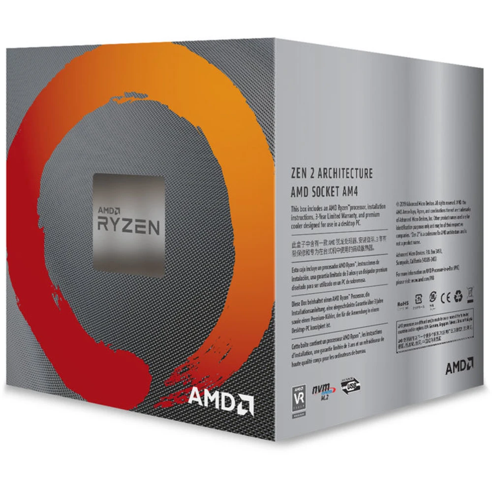 Процессор AMD Ryzen 5 3400G YD3400C5FHBOX 3.7 ГГц, 4 МБ, BOX