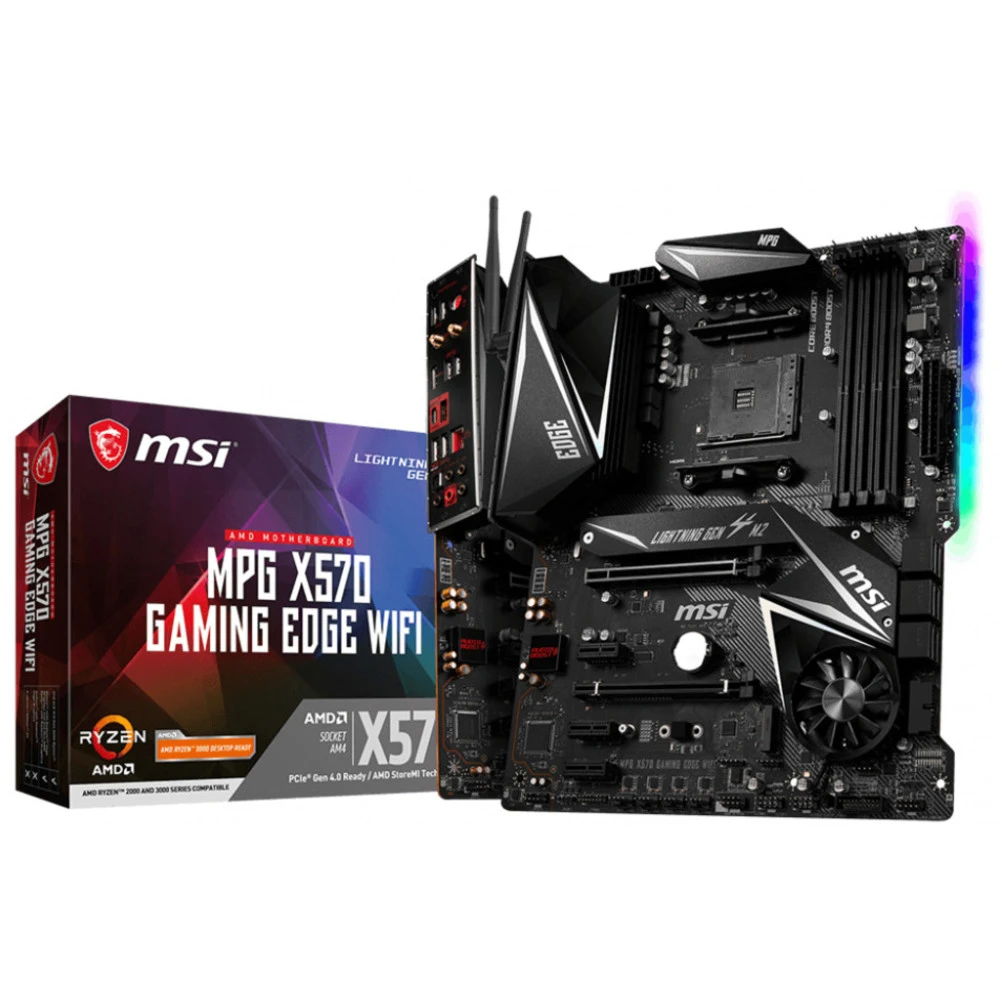 Материнская плата MSI MPG X570 Gaming EDGE WiFi MPG X570 GAMING EDGE WIFI ATX, AMD AM4