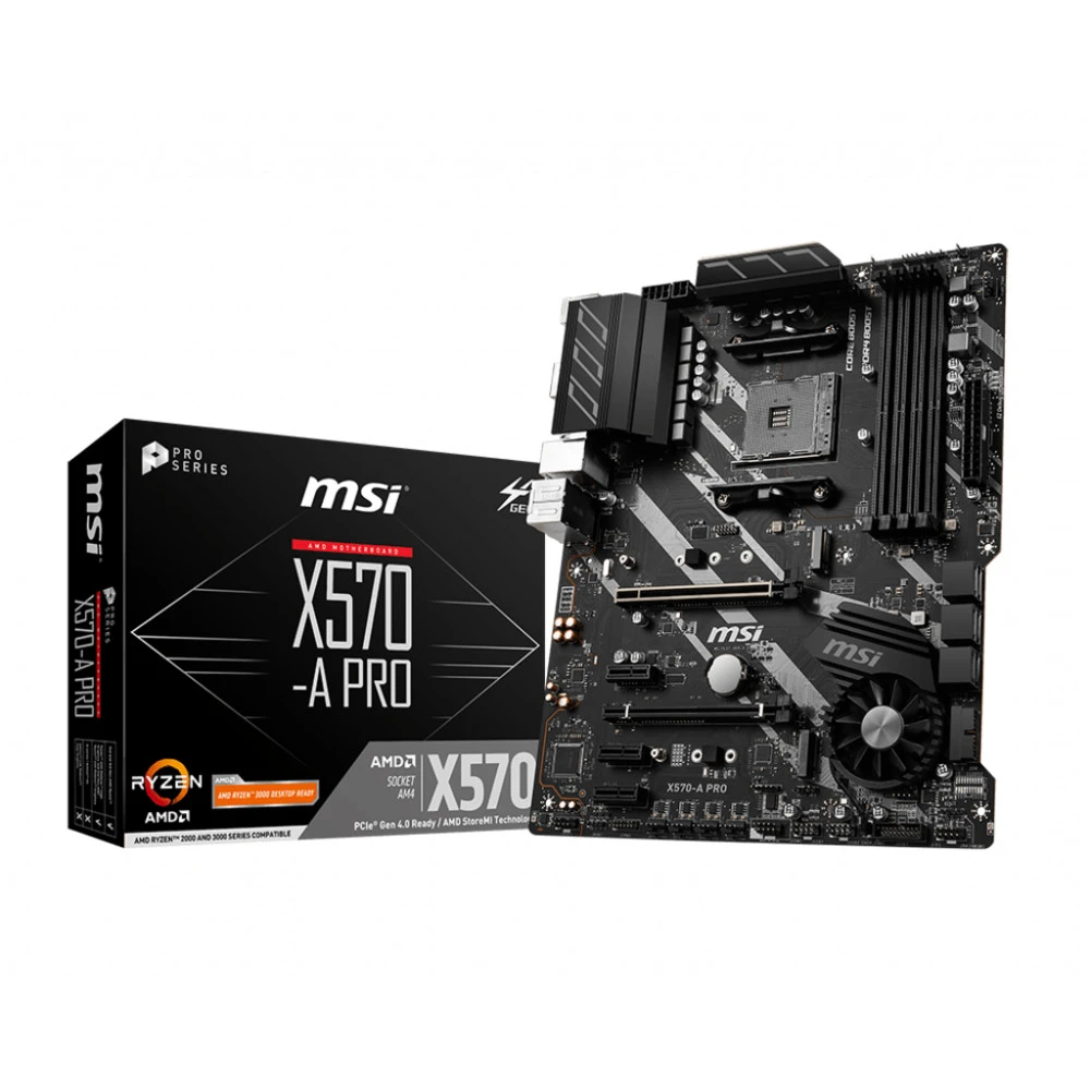 Материнская плата MSI X570-A PRO ATX, AMD AM4