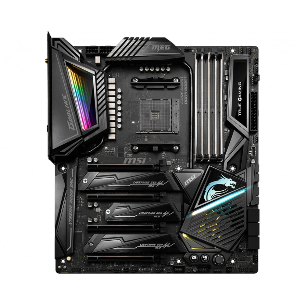 Материнская плата MSI MEG X570 GODLIKE MEGX570GODLIKE E-ATX, AMD AM4