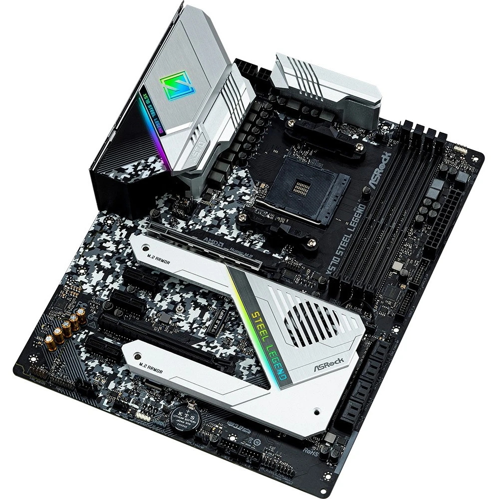 Материнская плата ASRock X570 Steel Legend X570STEELLEGEND ATX, AMD AM4
