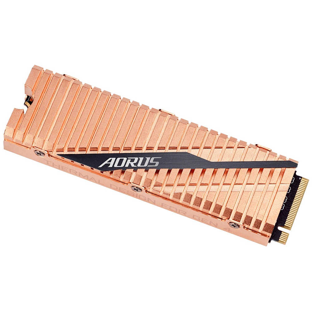Жесткий диск Gigabyte AORUS NVMe Gen4 GP-ASM2NE6100TTTD SSD (твердотельные), 1 ТБ, M.2, PCIe