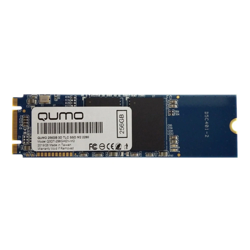 Жесткий диск Qumo M.2 SSD 256GB QM Novation Q3DT-256GAEN-M2 SSD (твердотельные), 256 ГБ, M.2, SATA