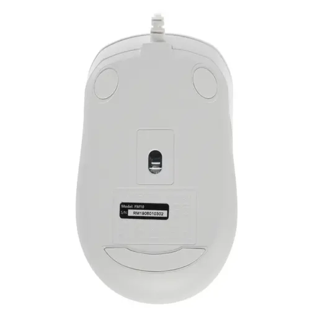 Мышь A4Tech FM10 WHITE Бюджетные, Проводная