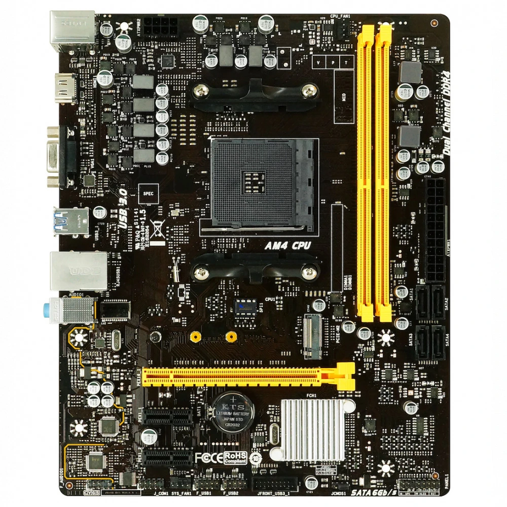 Материнская плата BIOSTAR B450MH Micro-ATX, AMD AM4