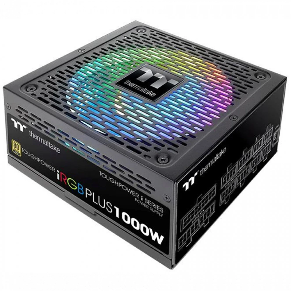 Блок питания Thermaltake Toughpower iRGB 1000W PS-TPI-1000F3FDGE-1 1000 Вт, 80+ Gold