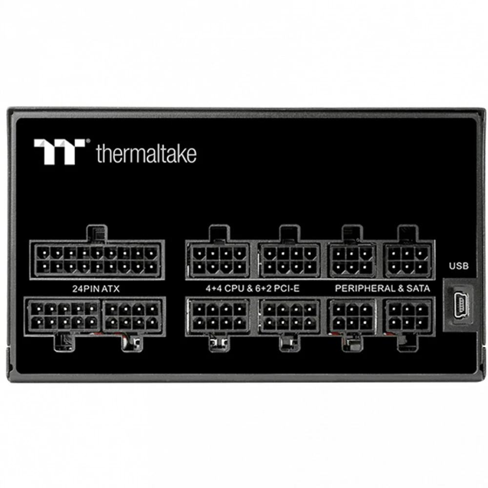 Блок питания Thermaltake Toughpower iRGB 1000W PS-TPI-1000F3FDGE-1 1000 Вт, 80+ Gold