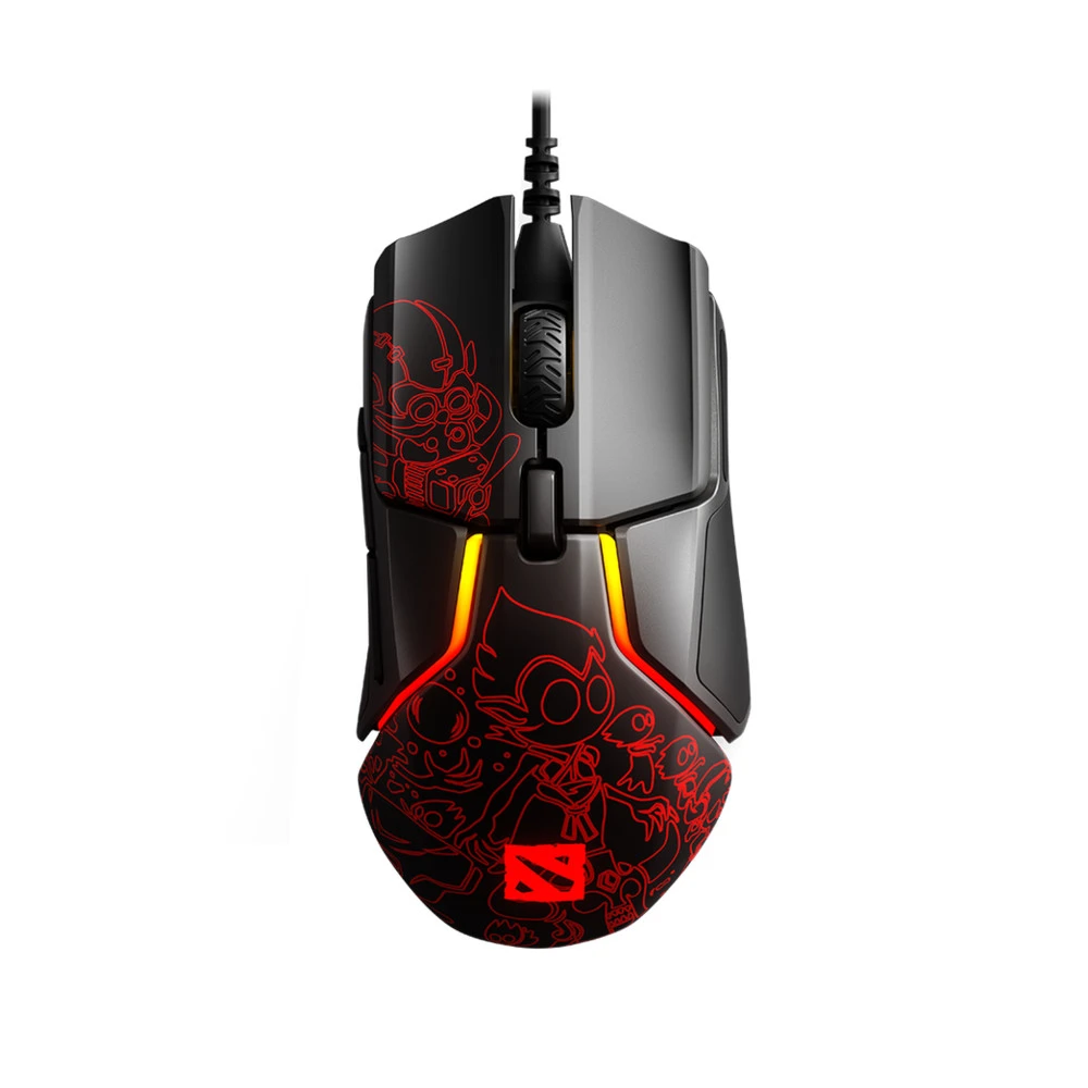 Мышь SteelSeries Rival 600 Dota 2 Edition 62448 Игровые, Проводная