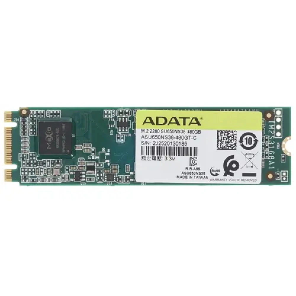 Жесткий диск ADATA Ultimate SU650 ASU650NS38-480GT-C SSD (твердотельные), 480 ГБ, M.2, SATA