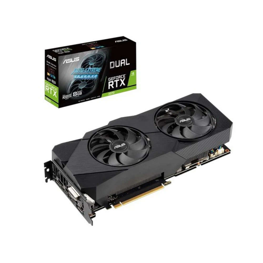 Видеокарта Asus DUAL RTX 2070 A8G DUAL-RTX2070S-A8G-EVO 8 ГБ