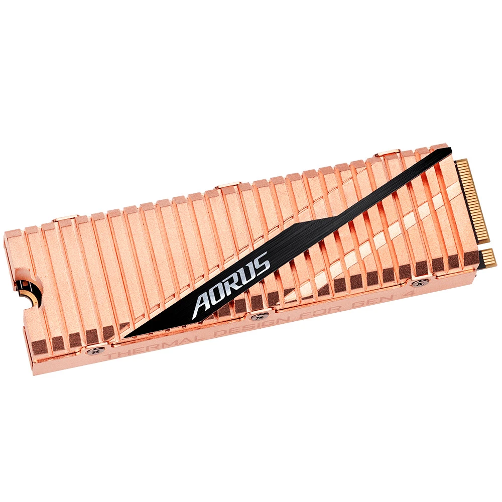 Жесткий диск Gigabyte AORUS NVMe Gen4 GP-ASM2NE6500GTTD SSD (твердотельные), 500 ГБ, M.2, PCIe