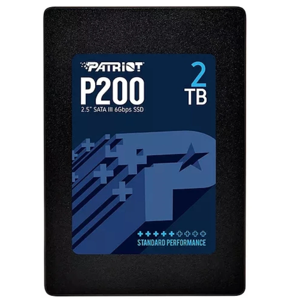 Жесткий диск Patriot SSD жесткий диск SATA2.5" 256GB P200 P200S256G25 SSD (твердотельные), 256 ГБ, 2.5 дюйма, SATA