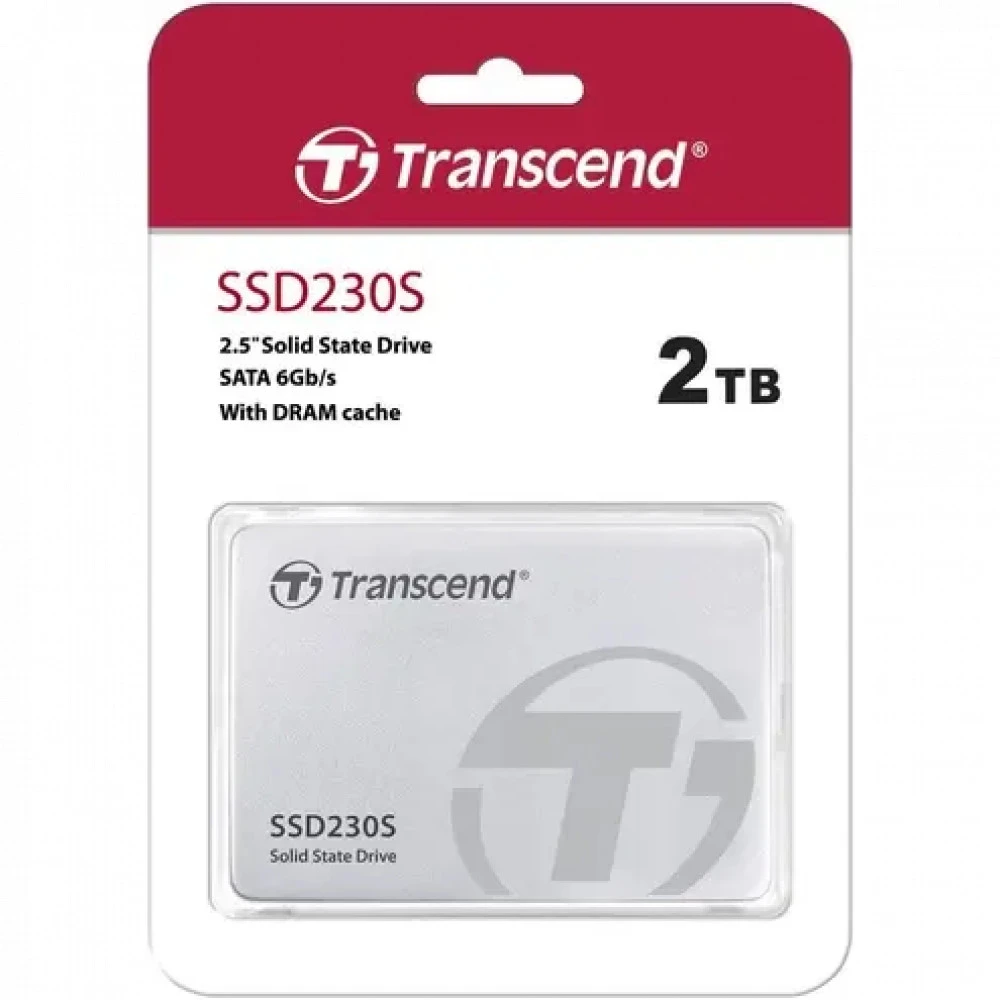 Жесткий диск Transcend SSD230S TS2TSSD230S SSD (твердотельные), 2 ТБ, 2.5 дюйма, SATA