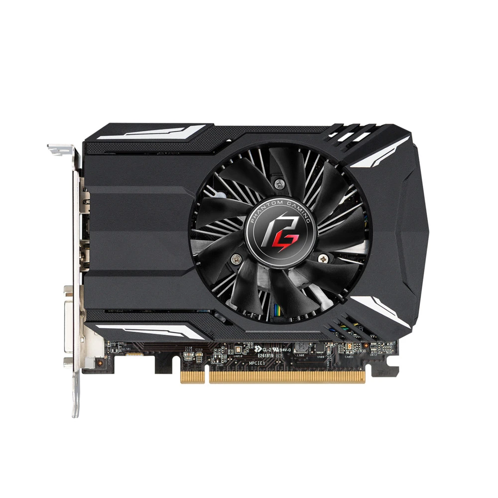 Видеокарта ASRock Phantom Gaming Radeon RX560 4G PHANTOM G R RX560 4G 4 ГБ