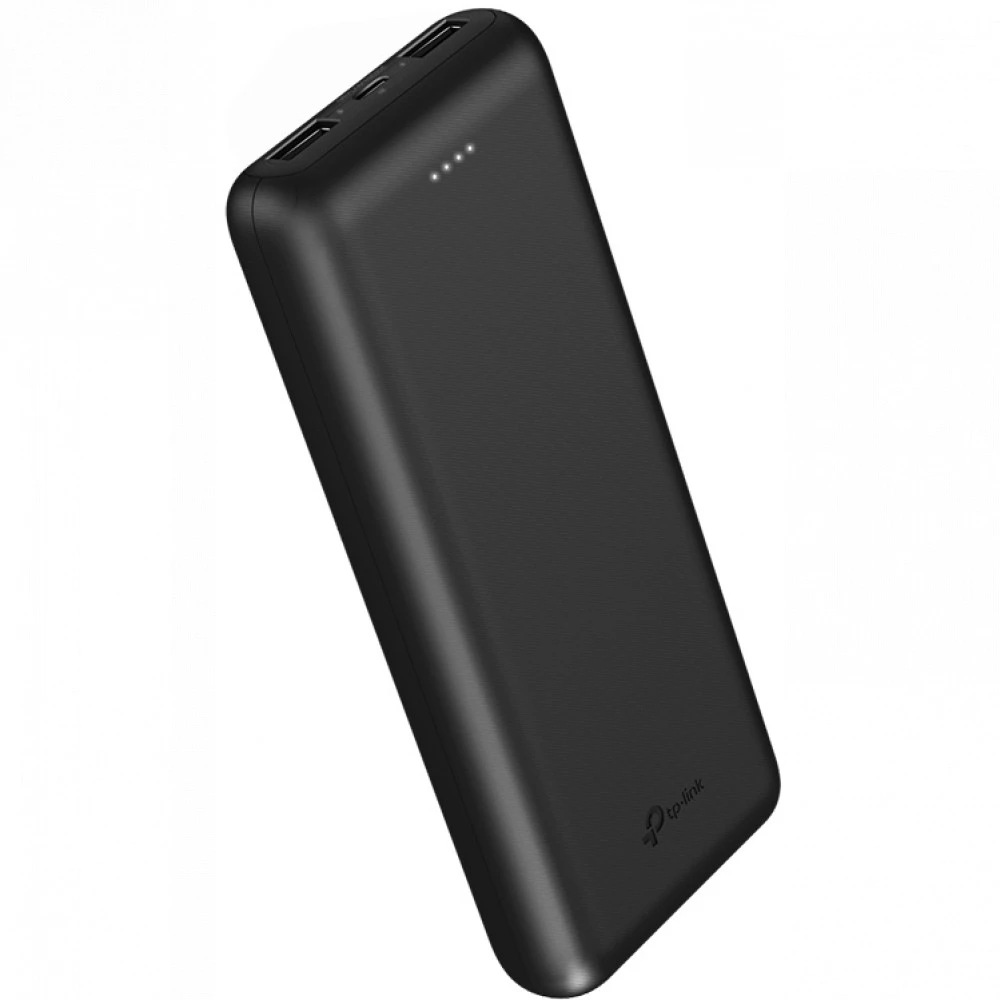 Внешний аккумулятор (Power Bank) TP-Link Lithium Polymer Power Bank 20,000 mAh TL-PB20000 20000 мАч, Черный