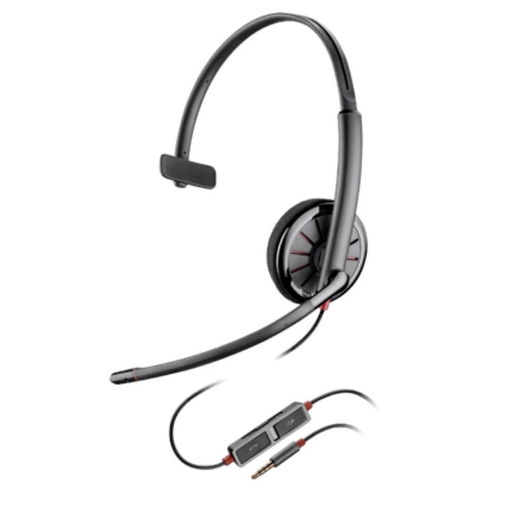 Наушники Poly 205203-02 BLACKWIRE 15