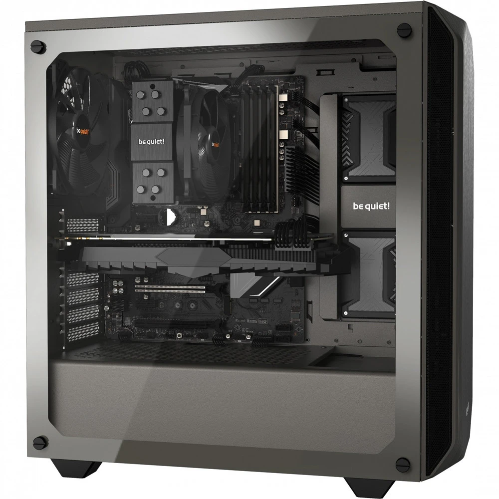 Корпус be quiet! PURE BASE 500 Window Metallic Gray BGW36 Mid-Tower