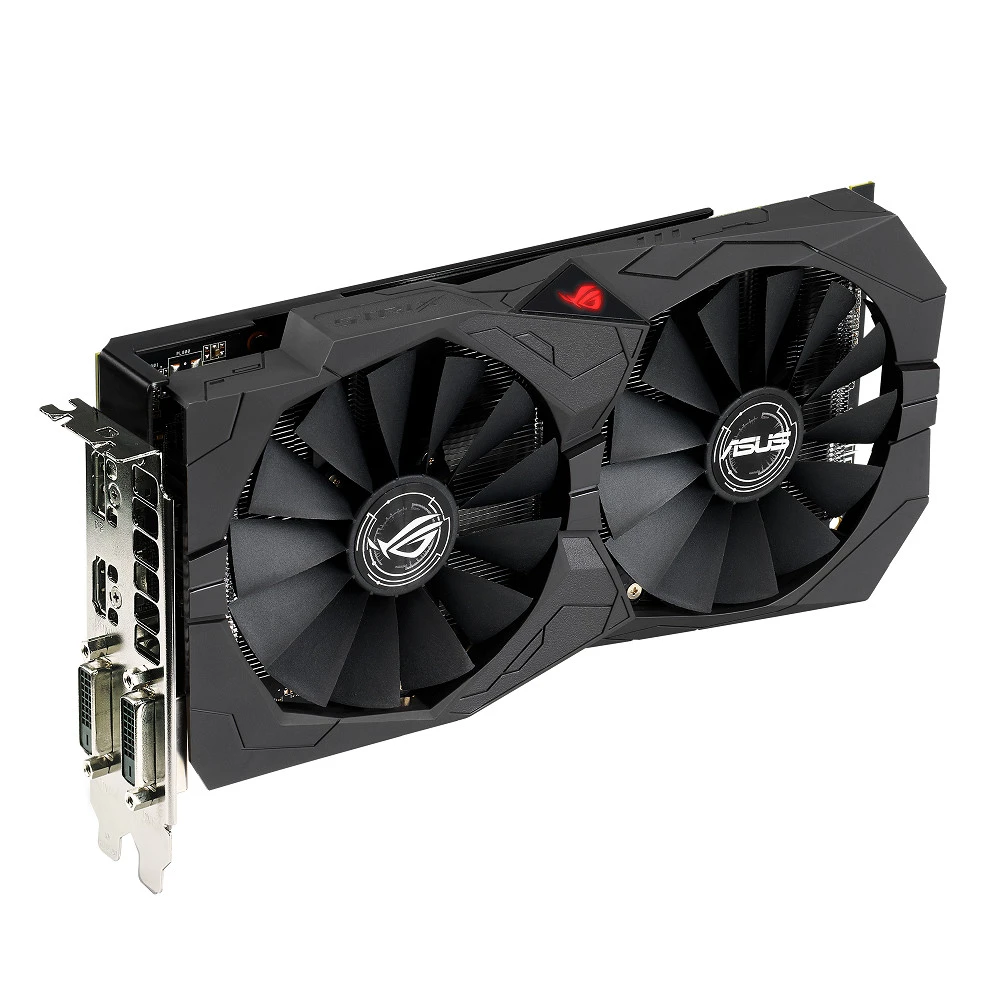 Видеокарта Asus ROG Strix Radeon RX570 OC Edition ROG-STRIX-RX570-O8G-GAMING 8 ГБ