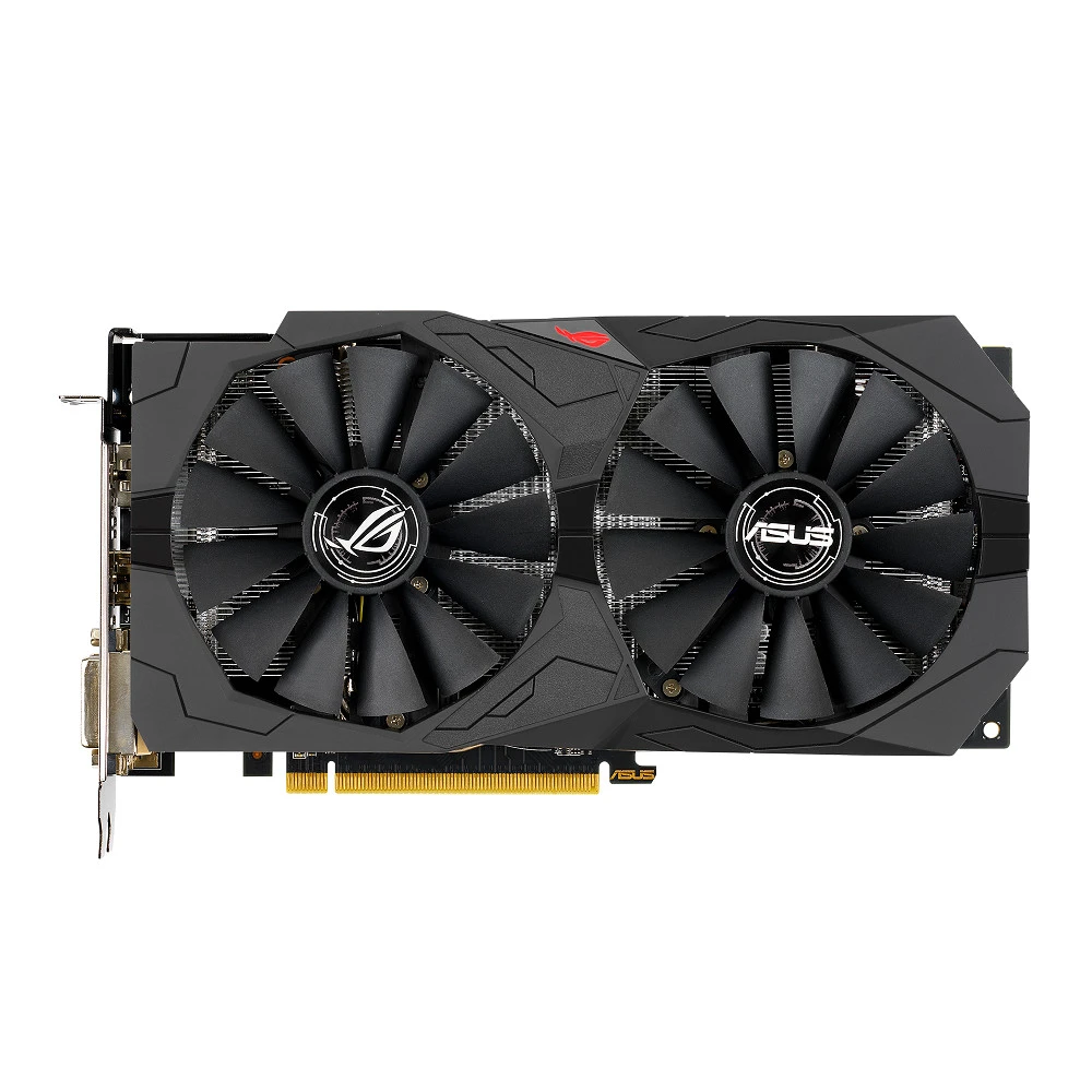 Видеокарта Asus ROG Strix Radeon RX570 OC Edition ROG-STRIX-RX570-O8G-GAMING 8 ГБ