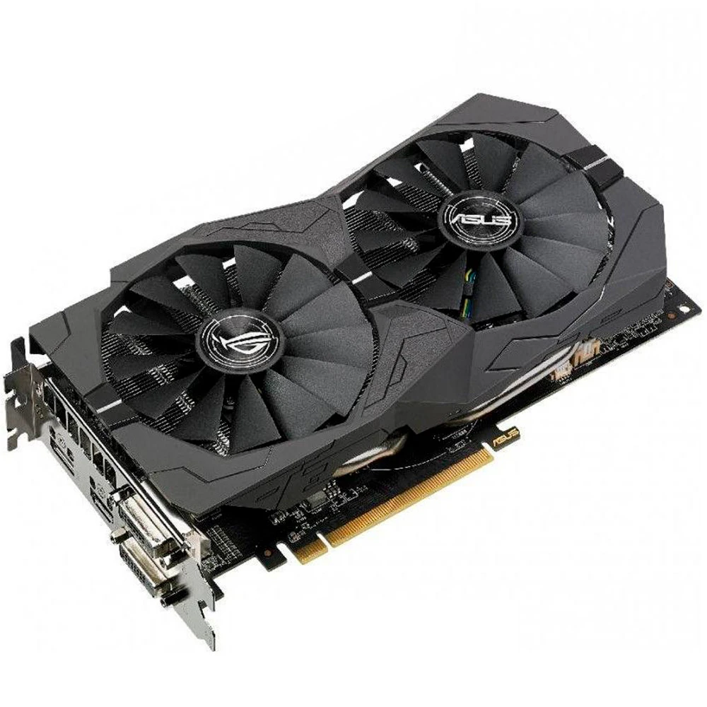 Видеокарта Asus ROG Strix Radeon RX570 OC Edition ROG-STRIX-RX570-O8G-GAMING 8 ГБ