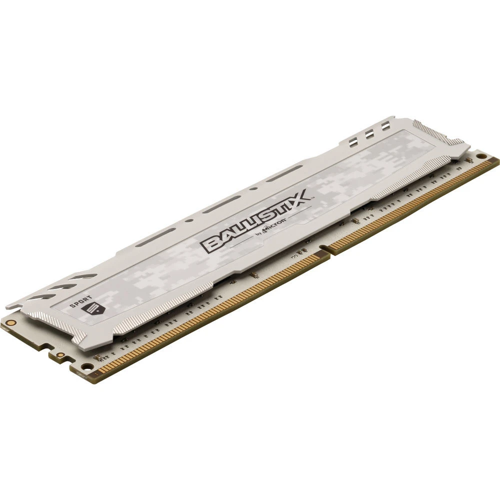 ОЗУ Crucial Ballistix Sport LT White 4x16Gb BLS4K16G4D30AESC DIMM, DDR4, 64 Гб (4 х 16 Гб), 3000 МГц