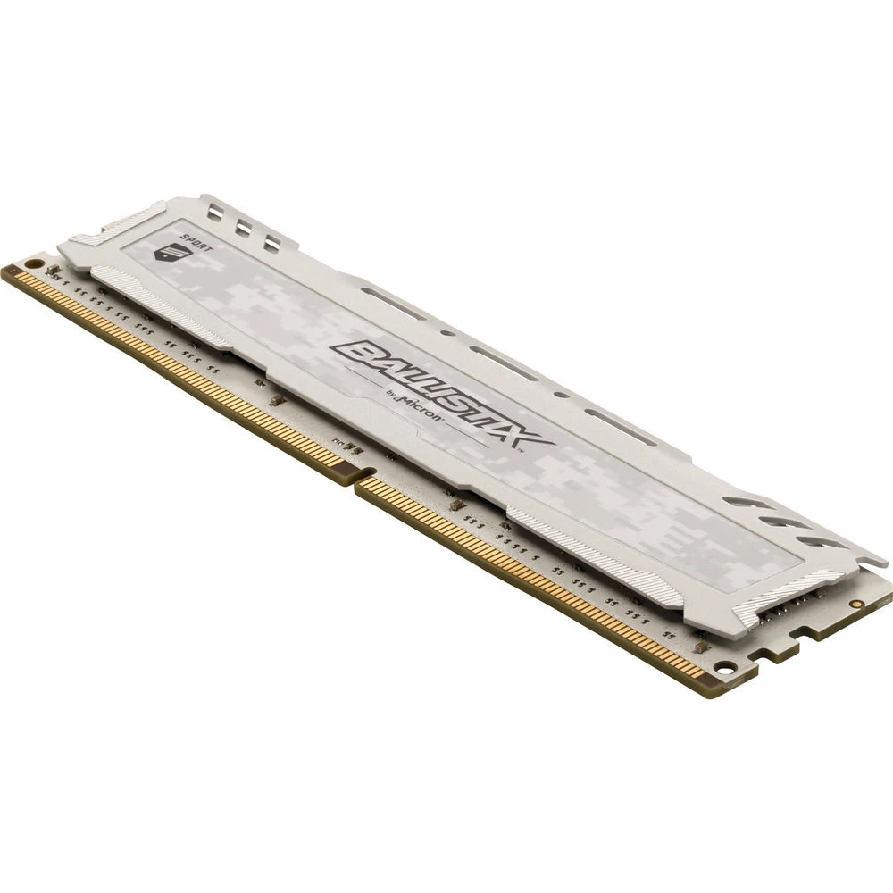 ОЗУ Crucial Ballistix Sport LT White 4x16Gb BLS4K16G4D30AESC DIMM, DDR4, 64 Гб (4 х 16 Гб), 3000 МГц