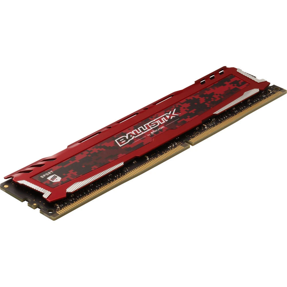 ОЗУ Crucial Ballistix Sport LT Red 4x16Gb BLS4K16G4D32AESE DIMM, DDR4, 64 Гб (4 х 16 Гб), 3200 МГц