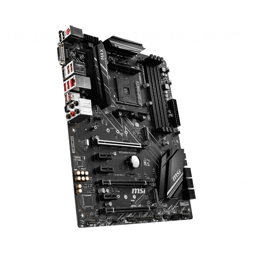 Материнская плата MSI X470 GAMING PLUS MAX ATX, AMD AM4