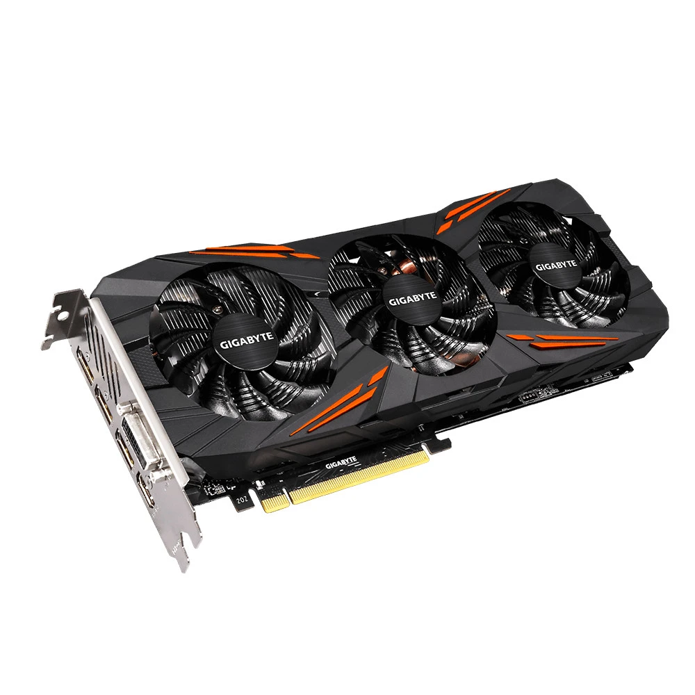 Видеокарта Gigabyte GeForce GTX 1060 G1 Gaming D5X GV-N1060G1 GAMING-6GD 3.0 6 ГБ