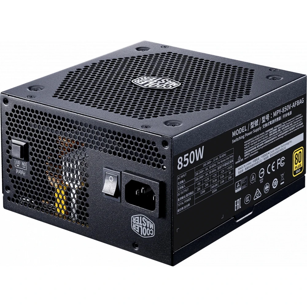Блок питания Cooler Master V850 V2 Gold 850W MPY-850V-AFBAG-EU 850 Вт, 80+ Gold