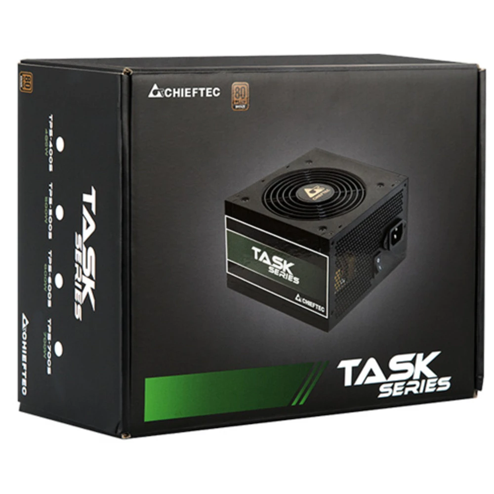 Блок питания Chieftec TPS-600S 600 Вт, 80+ Bronze
