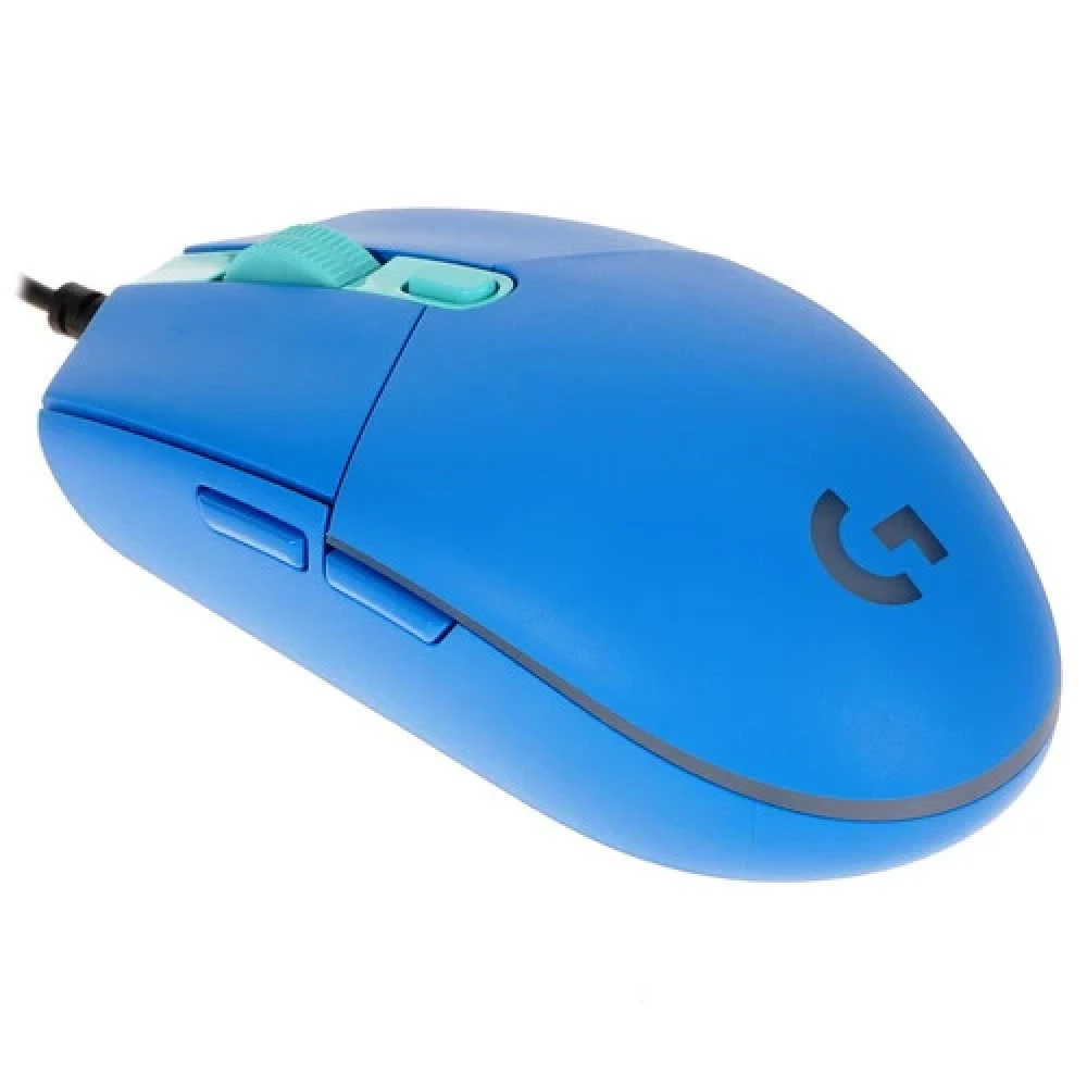 Мышь Logitech G102 BLUE 910-005801 Игровые, Проводная