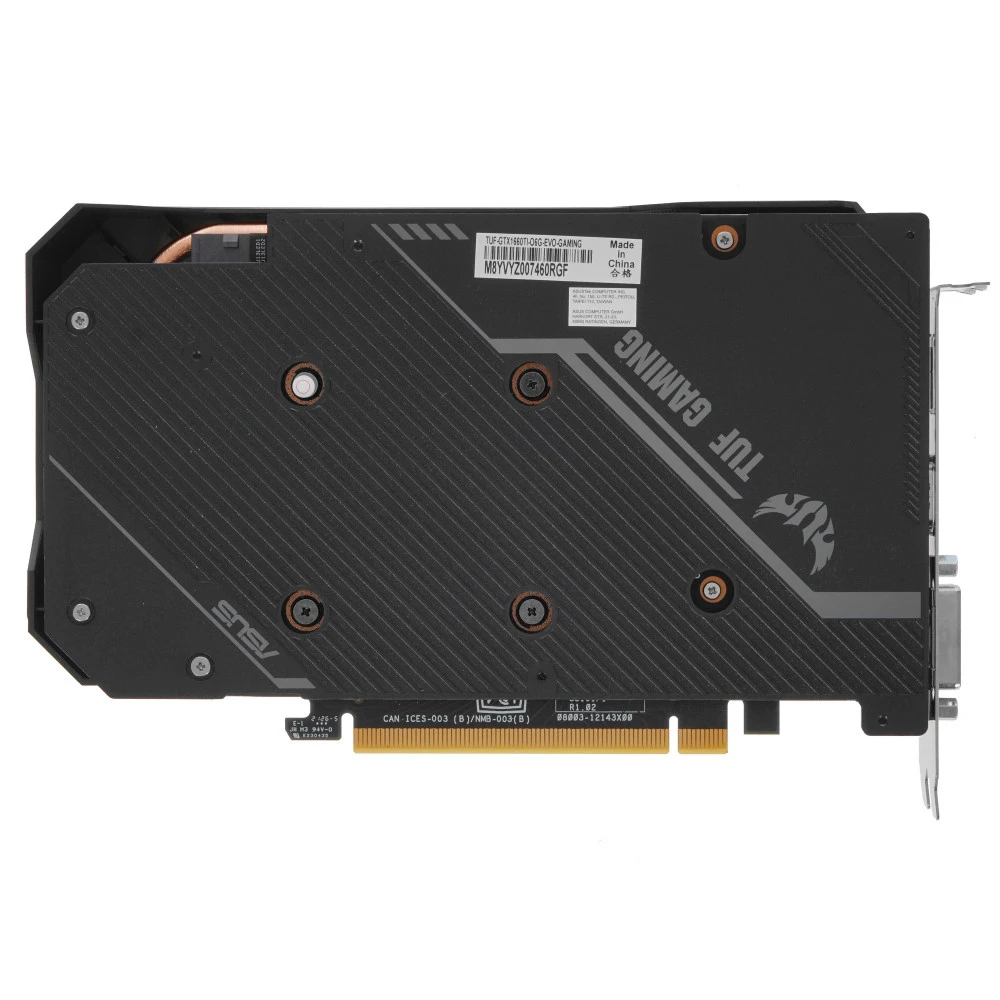 Видеокарта Asus GeForce GTX 1660 Ti (TUF-GTX1660TI-6G-EVO-GAMING) 6 ГБ