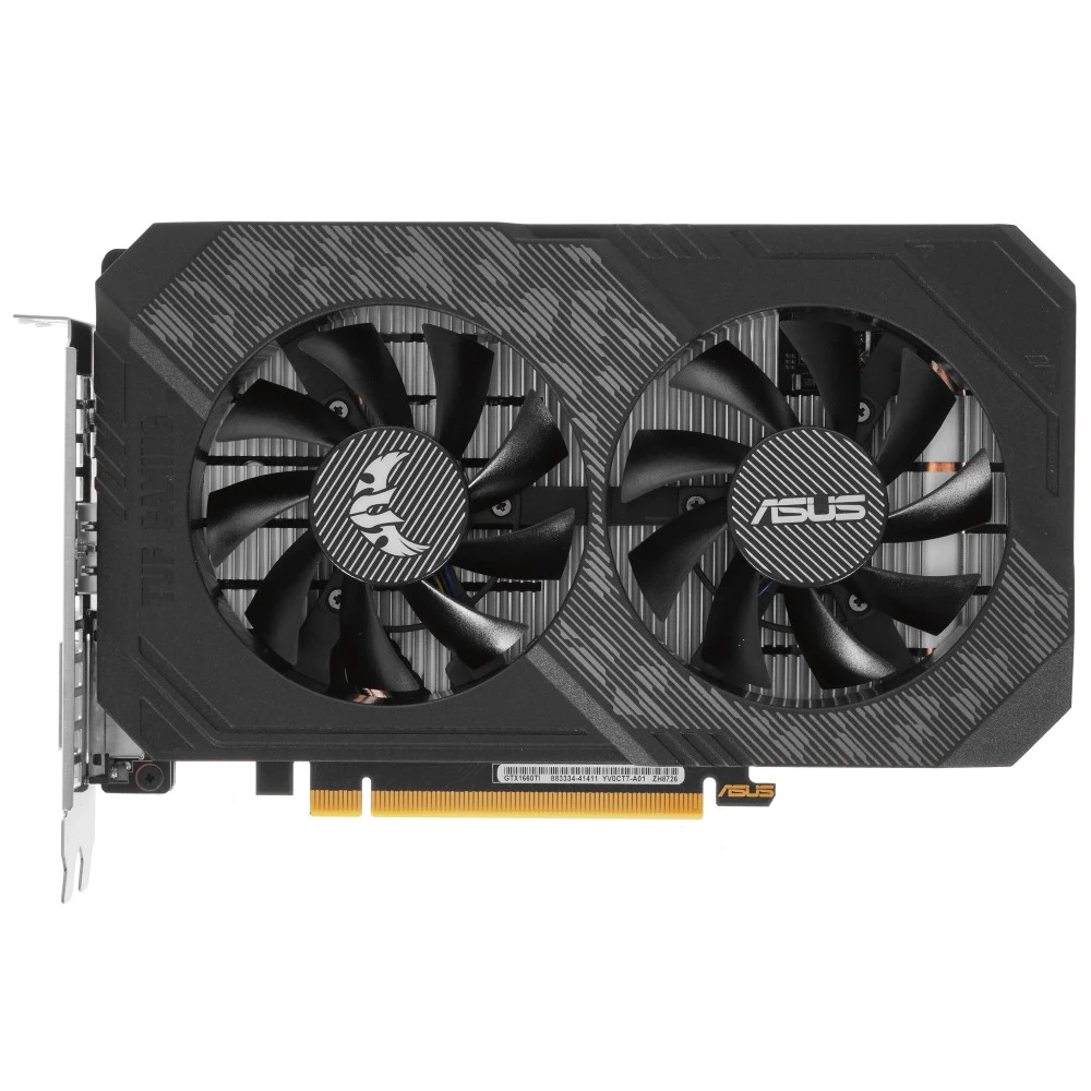 Видеокарта Asus GeForce GTX 1660 Ti (TUF-GTX1660TI-6G-EVO-GAMING) 6 ГБ