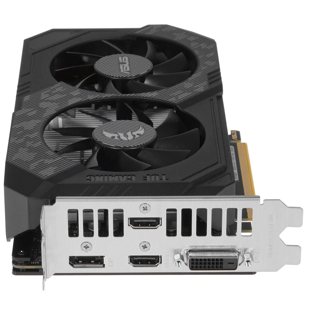 Видеокарта Asus GeForce GTX 1660 Ti (TUF-GTX1660TI-6G-EVO-GAMING) 6 ГБ