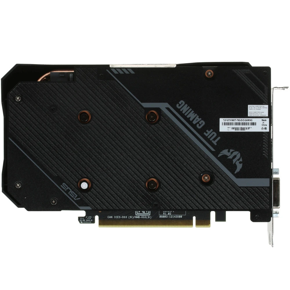 Видеокарта Asus TUF Gaming GeForce GTX 1660 Ti EVO TOP Edition 6GB TUF-GTX1660TI-T6G-EVO-GAMING 6 ГБ